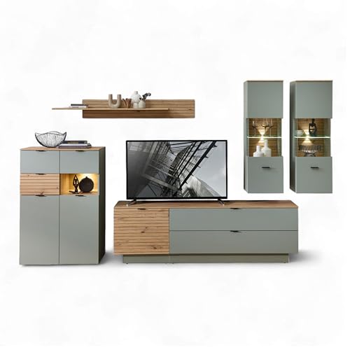 Stella Trading INA Wohnwand Komplett-Set…