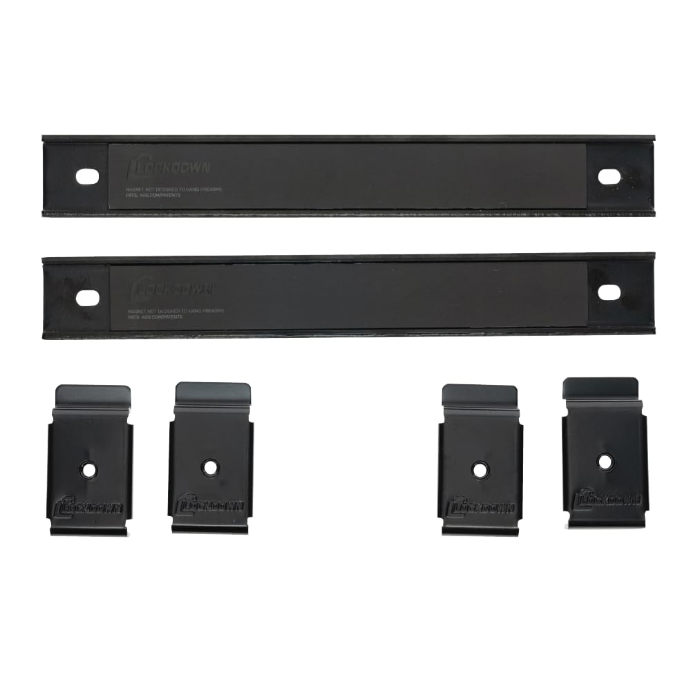 Support magnétique Lockdown Securewall à forte aimantation pour ranger