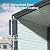 12x20FT Metal Carport Heavy Duty, 2"x2" Galvanized Steel Frame & 29-Guage Leakproof Roof, All-Weather Resistant 140MPH | 40 PSF Snow Bearing, Outdoor Car Shed for Vehicles, Outdoor Storage,Black