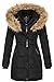 Produktbild Geographical Norway Damen Jacke Winterparka Belissima XL-Fellkapuze Black L