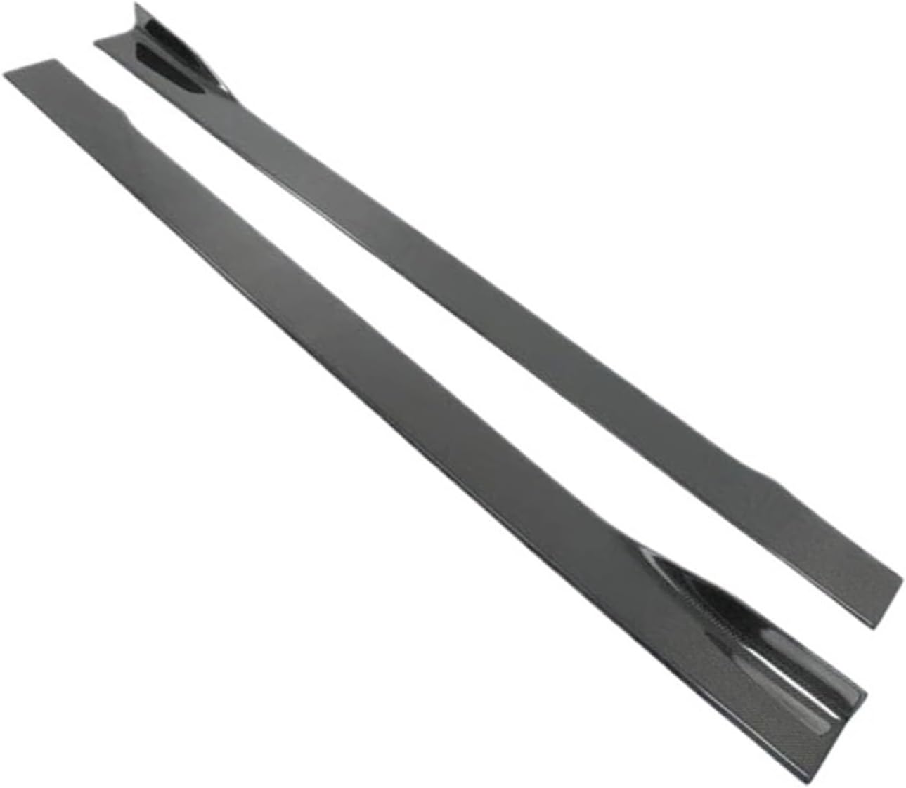 Carbon Fiber Side Body Skirts Kit Lip Trim Spoiler Compatible for Mercedes-Benz CLS W218 260 300 320 350 400 63 2012-2017 Car Accessories