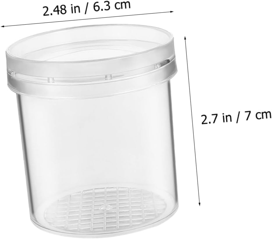 GALPADA 9Pcs Multi Function Insect Observation Boxes with Magnifying Lid Critter Containers for Science Exploration Feeding Accessory for Learning About Bugs