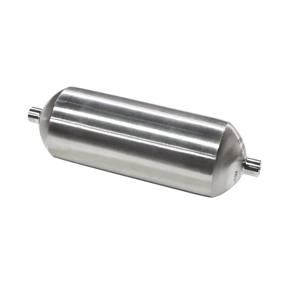 DOT-3E 1800 Sample Cylinder 300 cm3 316L Stainless Steel Double-Ended 1/4 Female NPT