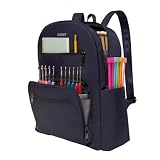 Olikraft Mochila organizadora de bolsa de crochê para viagem – bolsa de fio de crochê, bolsas e sacolas de tricô, bolsas de fio para crochê em movimento (azul)