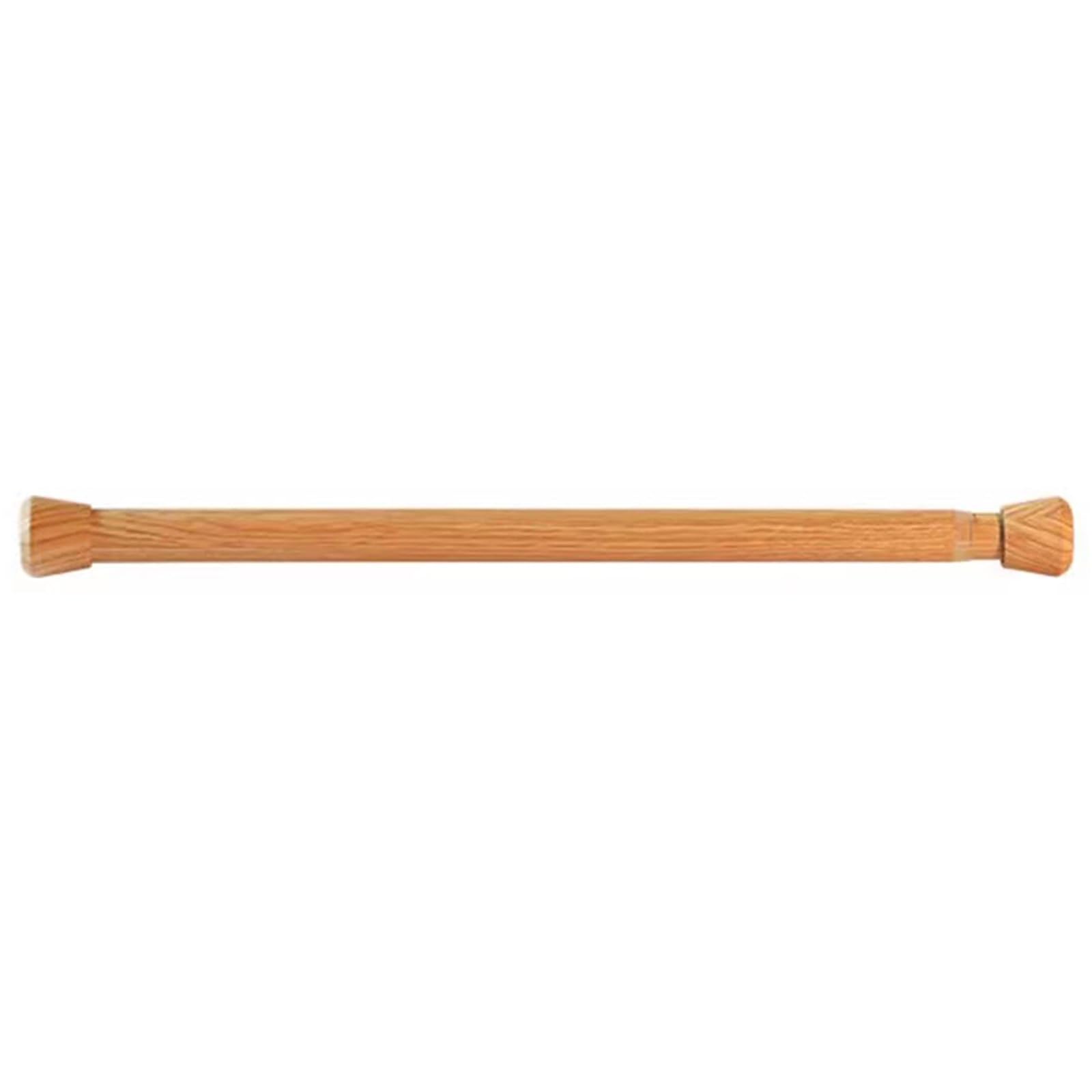 Spring Tension Curtain Rod, 24-94 in Shower Curtain Rod, Detachable Nonslip Ends for Windows Closet Cabinet, No Drill(Brown,140-240cm/55-94in)
