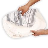 SAFMAAR Tea Towels - 100% Cotton Kitchen Tea towels with Highly Super Absorbent Tea Towels set, Soft Hand Towels, Lint Free, Quick Dry, Long Lasting 70 x 50 cm - Pack of 5 (Grey) - Image 7