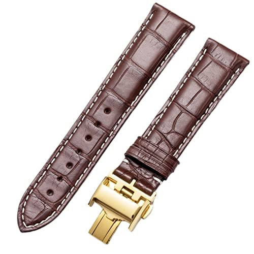 Bracelet Montre Cuir Véritable Ajustable Sangle Souple Mixte pour Confort de Port Prolongé