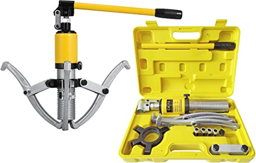 Image of Inditrust 10 Ton Hydraulic Puller Automotive Tool Wheel Bearing Pulling Separator Kit Bearing Hub Puller Garage Tooling Bearing pullers Lever Tool