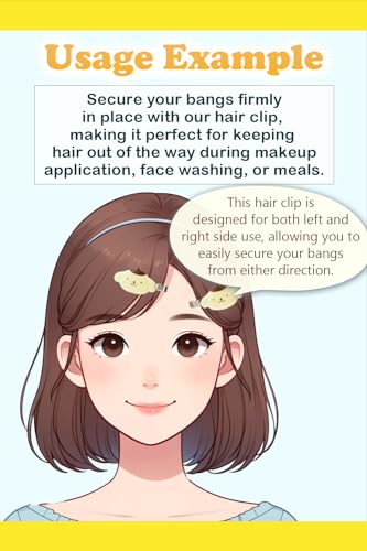 Pinza para cabello SanrioOriginal Pompompurin Horizontal miniatura 3