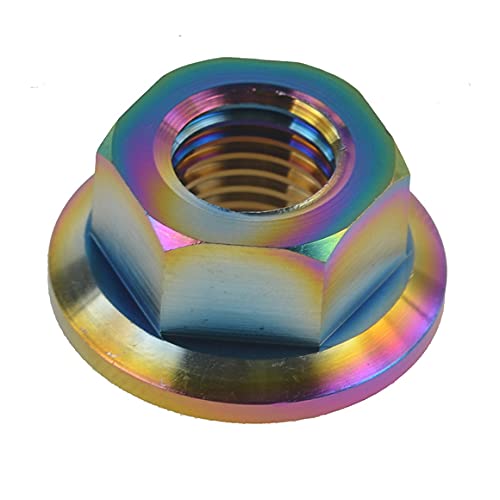 In titanio a 12 punti flangia esagonale per moto M5 M6 M8 M10 M12