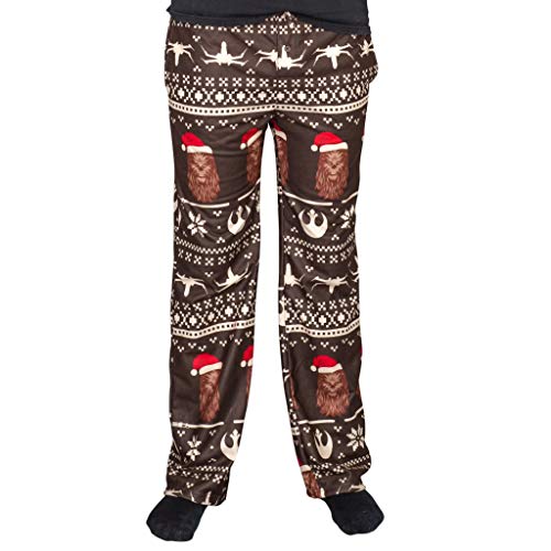 Star Wars Chewbacca Christmas Brown Lounge Pants2