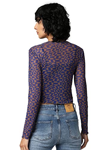 Image of ONLY Women's Polyester Blend Regular Fit Top
