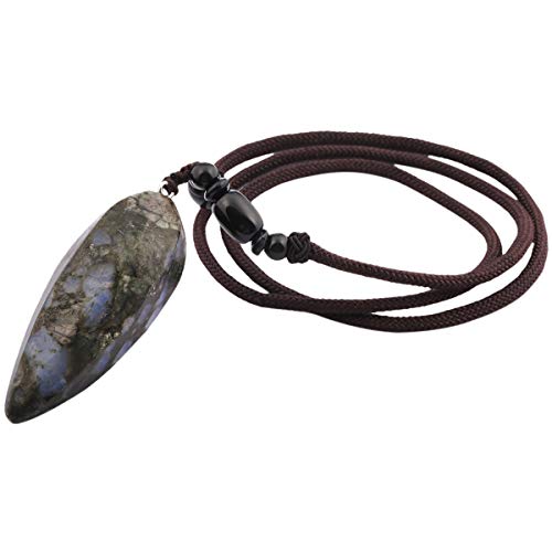 Nupuyai Healing Stone Necklace for Unisex 25