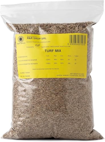 R&R SHOP - Semillas para césped, raigrás perenne, crecimiento rápido y duradero (900gr - 35mq)