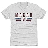 500 LEVEL Cale Makar T-Shirt (Premium Men's T-Shirt, Medium, Tri Ash) - Cale Makar Colorado Font