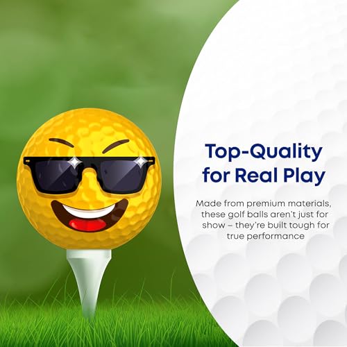 Oji Moji Emoticon Golf Balls