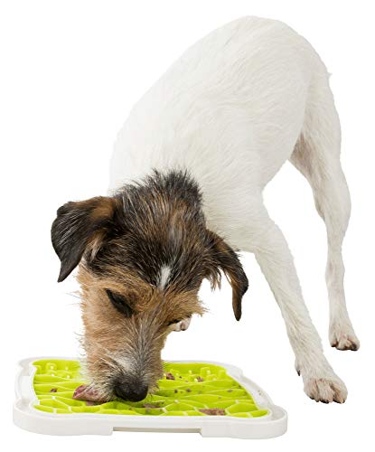 Trixie Lick'n Snack Licking Plate, Slow Feeder, Dogs and Cats Lick Mat Green, Medium - Image 12