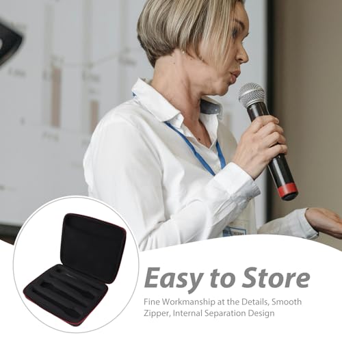 Housse de microphone sans fil pour spectacles et usage extérieur