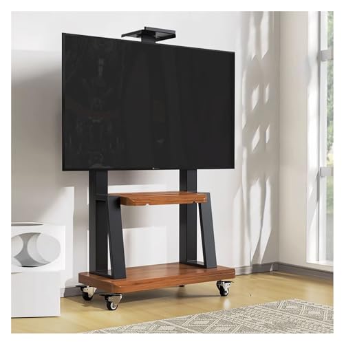 Soporte móvil ajustable para TV hasta 80'' con ruedas miniatura 1