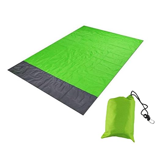Esteira de Praia Camping Impermeavel Resistente Dobravel Piquenique Ar Livre Natureza