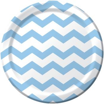 Light Blue Chevron 9