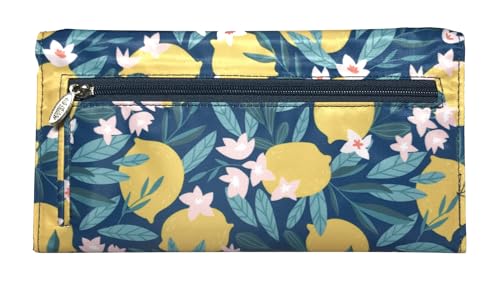 Image of Big Skinny Women's Slimvelope Tri-Fold Checkbook Slim Wallet, Holds Up to 40 Cards