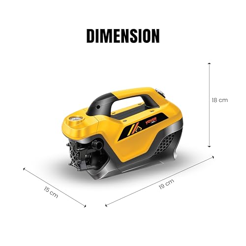 Image of IBELL YO2800 High Pressure Washer, 2800W Induction Motor, 240 Bar Car Washer High Pressure Gun, 12 L /Min Flow, 8M Hose, Portable Pressure Washer for Car, Bike, Home & Outdoor Cleaning