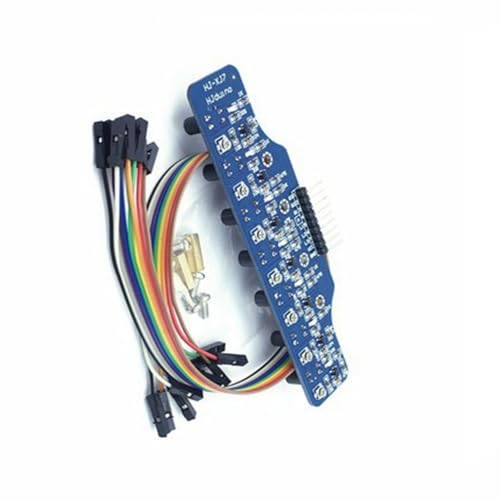 Modulo di rilevamento delle linee avanzato a 7 vie per progetti di robotica e automazione