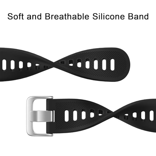Image of Tobfit Straps Compatible with Garmin Vivoactive 5 /3,Venu Sq /Venu Watch Band for Women Men, 20mm Soft Silicone Sport Strap for Garmin Vivoactive 3 /5, Vivomove HR, Forerunner 245 /645 Music
