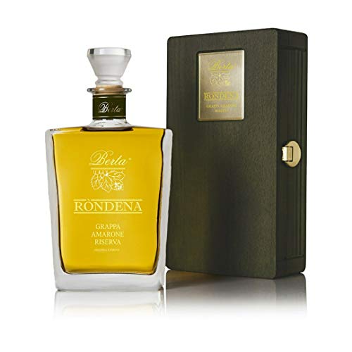 1900 BERTA Grappa Berta  Rondena di Amarone Riserva  Con Astuccio  Cl 70