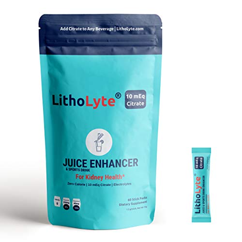 Juice & Sports Drink Enhancer | LithoLyteÂ® 10 mEq (60 Sticks)