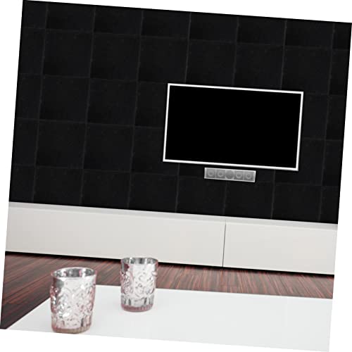 6 paneles absorbentes de sonido para tratamiento acústico, estudios de grabación, teatros en casa y aulas, reducción de ruido, azulejos de pared miniatura 3