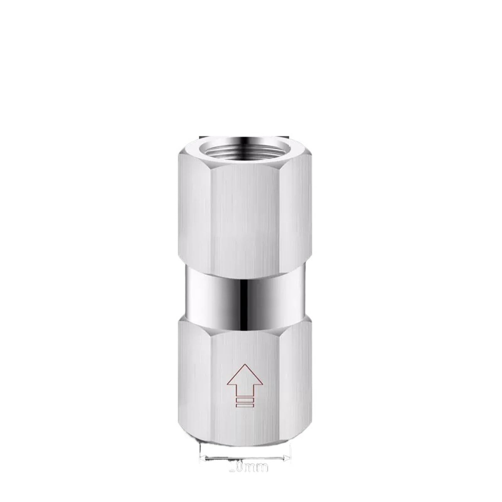 Shftqxslat Women's One Color 1/8" Bsp - Thread 304 Stainless Steel Check Valve One Way Non-Return Valve For Tank Heater Toilet