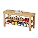Meuble À Chaussures Banc De Rangement Pour Les Chaussures Petit À La Porte Peut S'asseoir Sur Un Banc À Chaussures Tabouret De Rangement En Bambou Ménage Multifonction (taille : 50 * 27 * 45cm)