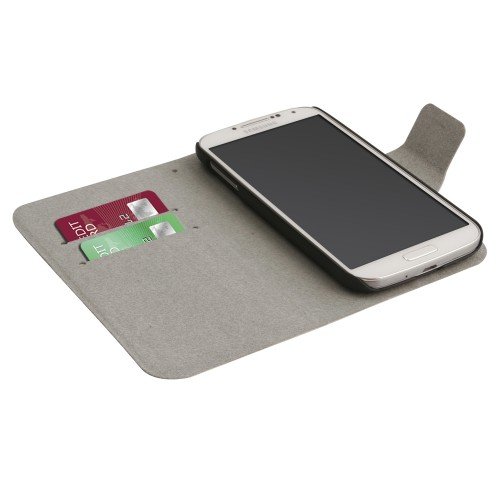 WXG Flip Cover Wallet Designed for Samsung Galaxy S4 - White