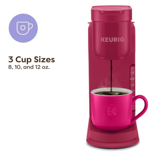 Image of Keurig K-Express Single Serve K-Cup Coffee Maker, 3 Brew Sizes, Strong Button Function, 40 oz Removable Reservoir, Island Berry