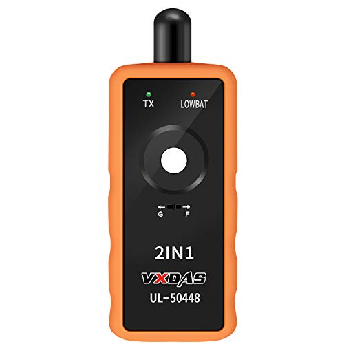 VXDAS 2IN1 TPMS Relearn Tool Super UL-50448 Compatible for GM and Ford Vehicle Automotive Tire Pressure Monitor Sensor Reset Activation Tool