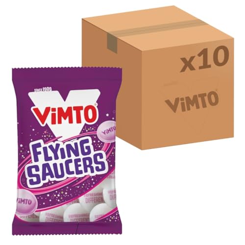 Vimto Flying Saucers 33 g (Pack of 10)