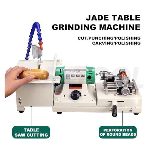 Machine de lapidaire rectifieuse de pierre jade et bois - 4