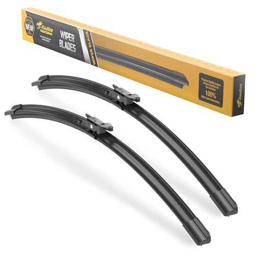 Image of Raidbee Windshield Wiper Blades Replacement for | Ford Escape 2013-2019 Focus 2012-2018 Edge 2015-2022 Genuine OEM Quality 2 Pack