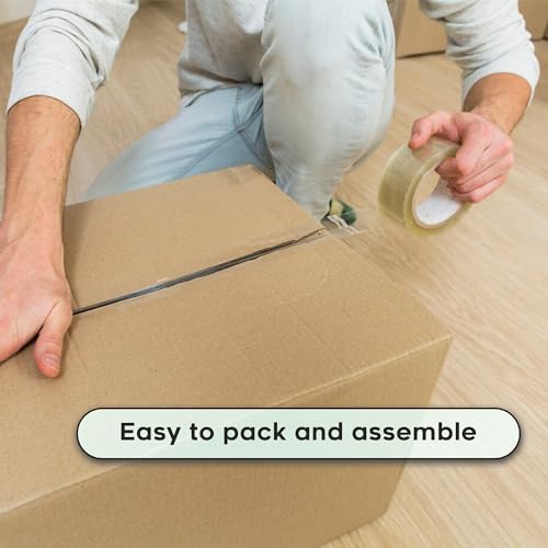 Image of The Boxery 12x12x6'' Shipping Boxes Brown /Kraft Corrugated Cardboard Shipping Boxes 25-Pack | Mailing, Packing, Moving & Storage -Durable-Eco-Friendly, Recyclable-Made in the USA