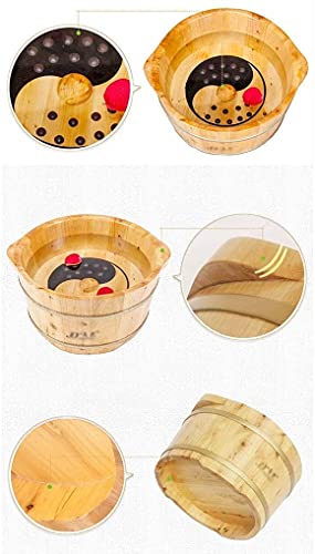 Baño de Pies de Madera BABYCE para Relajación y Masaje miniatura 6