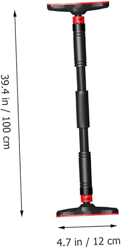 Miniatura 2 de Luxshiny Barra de dominadas para puerta, gimnasio en casa, entrenamiento de fuerza, equipo de fitness sin necesidad de perforación, capacidad de