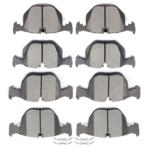 Image of Ceramic Pads Kits, D681 D683 SCITOO 8pcs Front Rear Brakes Pads Set Fit For BMW 740i 1995 1997-2001,For BMW 740iL 1995-2001,For BMW M5 2000-2003,For BMW X5 2000-2006