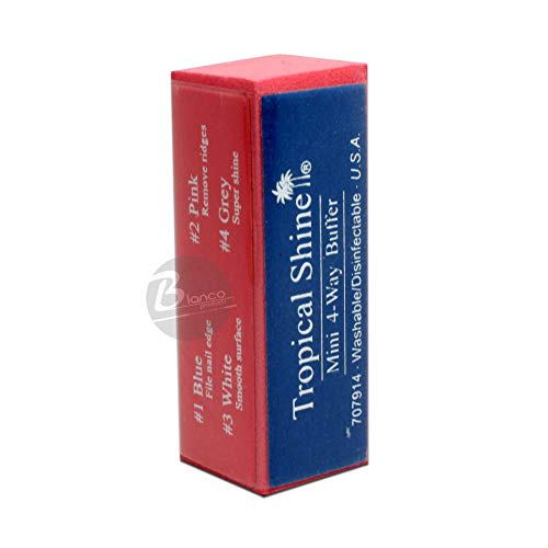 Tropical Shine 4-Way Mini Nail Buffer Block