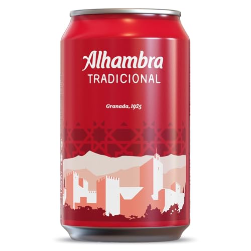 ALHAMBRA cerveza tradicional lata 33 cl