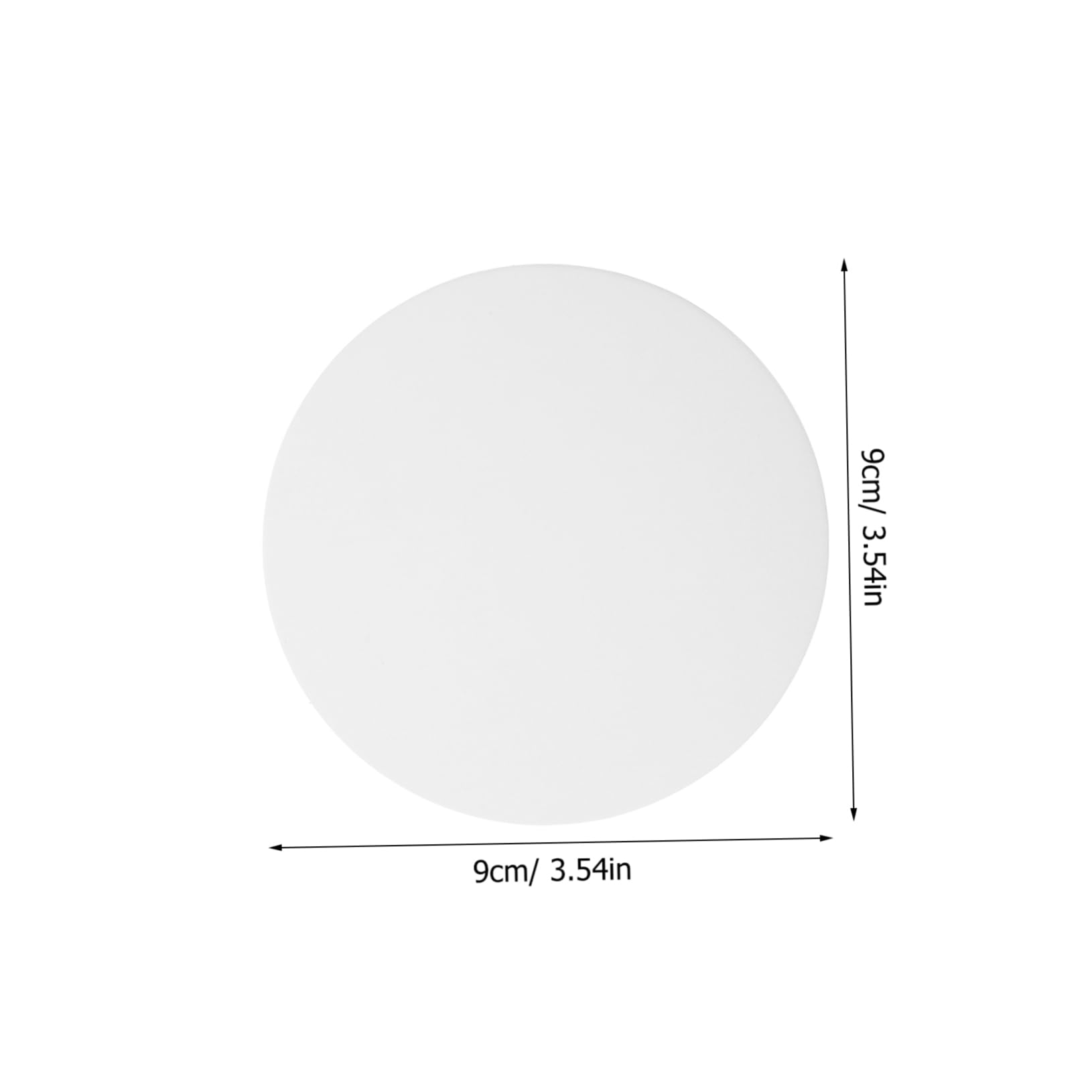 CHILDWEET 100pcs Labs Qualitative Filter Paper Cotton Fiber Water Filter Paper Experiment Filter Paper Lightweight