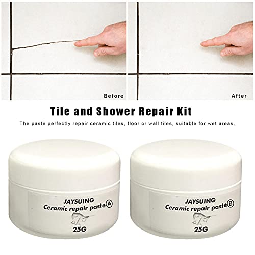 Tinello Pasta de reparo de cerâmica de metal instantâneo de vidro de cerâmica para consertar banheir