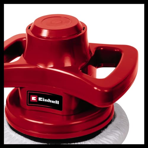 Einhell Polisseuse pour carrosserie CC PO 90 Vitesse d'oscillation : 3300 toursmn Diamètre disque : 240 mm Livré avec 1 bonnet textile et 1 bonnet synthétique - vue 4