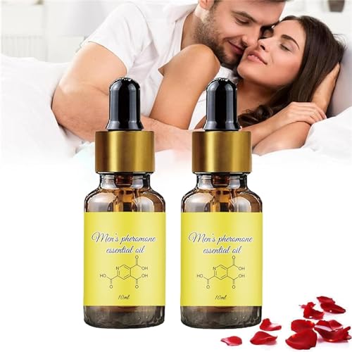 Super Feromone Olio Essenziale di Feromoni da Uomo Feromone Olio Essenziale Naturale per il Corpo Attrazione Feromone Profumi Potenziati Profumo di Feromone per Gli Uomini per Attirare le Donne